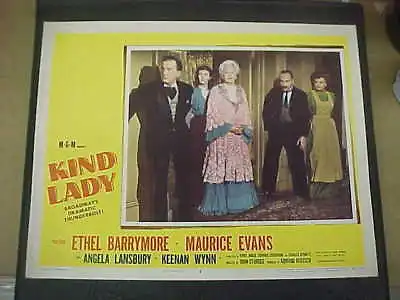 KIND LADY 1951 LC #5 (Ethel Barrymore Maurice Evans) • $15