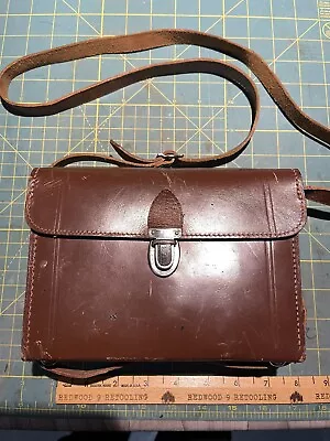 Leather Camera Case Nizo Film Video Bag Purse Vintage • $25