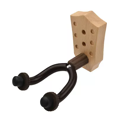 Beech Wood Guitar Wall Mount Hanger Wall Hook Holder Stand With  K2M5 • $12.14