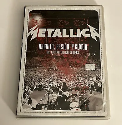 Metallica - Orgullo Pasion Y Gloria: Tres Noches En La Ciudad De Mexico (DVD) • $14