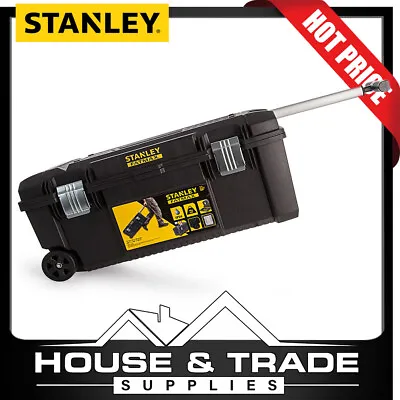 Stanley Tool Box 710mm 28  With Wheels And Handle FATMAX FMST1-75761 • $122.55
