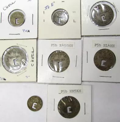 $55 • Buy 8 Page Coal Co Exploder Tokens Pageton West VA