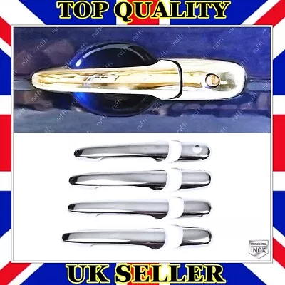 Chrome Door Handle Cover 4 Door S.STEEL For Mazda 2 3 5 6 Serie CX-7 CX-9 BT-50 • $22.74