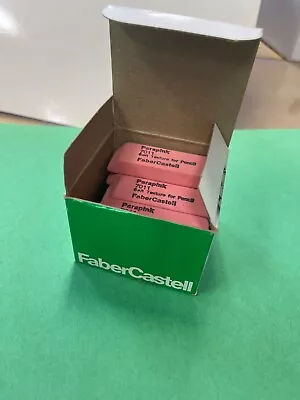 Vintage Faber-Castell Parapink Pencil Eraser For Drafting 73291 - Box Of 11 • $9.99