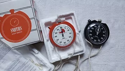 2 Vintage 1970s/80s Smiths Pocket Stop Watch - 1 X Rally Timer + 1 X Sport Timer • £225
