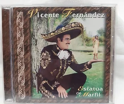 Vicente Fernandez Estatua De Marfil Cd-1997 • $9.90