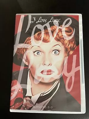 I LOVE LUCY SEASONS 6/7/8/9   (DVD 8 DISC 1956-1960) Very Good Condition • $5.95