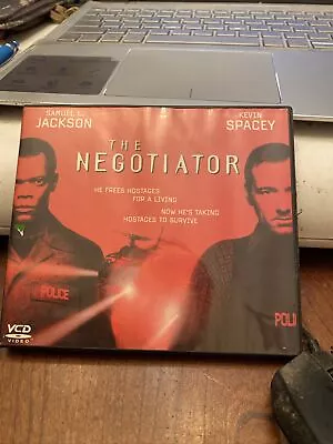 Rare WB Video CD VCD 2 Disc Set Samuel Jackson Kevin Spacey The Negotiator • $34.99