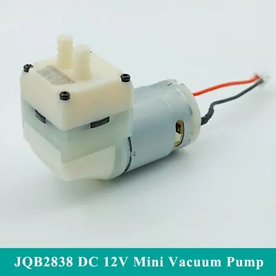 $3.98 • Buy JQB2838 DC 12V Small Mini Pistion Vacuum Air Pump Negative Pressure Suction Pump