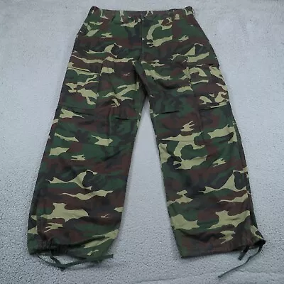 212 NYC Pants Mens 2XL Baggy Camo Cargo Y2K Skater Loose Military Raver 40x32 • $49.95