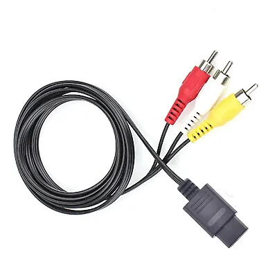 AV Audio Video A/V Cable Cord Wire TV Game HTE Cable FOR Nintendo 64 N64 • $5.23