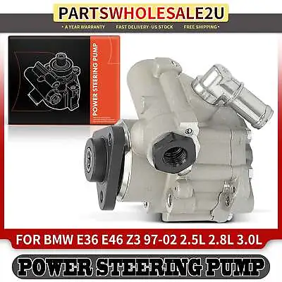 Power Steering Pump For E36 E46 Z3 1997 1998 1999 2000 2001 2002 2.5L 2.8L 3.0L • $64.99