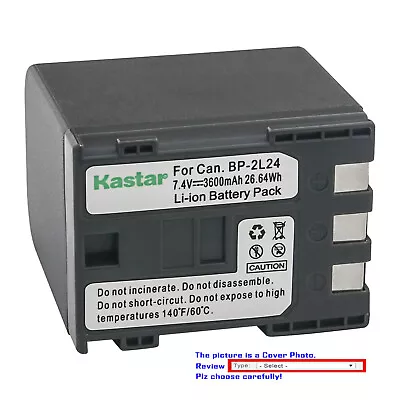 Kastar Replacement Battery For Canon BP-2L24 2L12 & Canon VIXIA HV20 VIXIA HG10 • $33.99