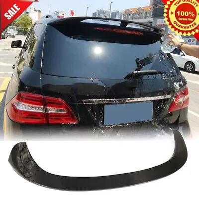For Mercedes W166 GLE350 GLE43 AMG 2015-2018 Carbon Fiber Rear Roof Spoiler Wing • $249.84