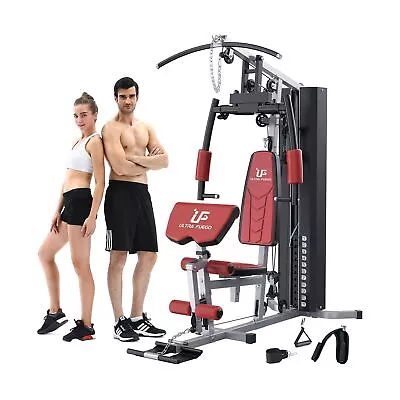 Multifunctional Home Gym Equipment Workout Station With Pulley System Arm A... • $730.34