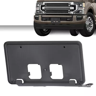 Fit For 2020-2022 Ford F250 F350 Super Duty Front Bumper License Plate Bracket  • $13.95