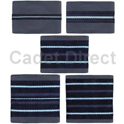 RAF Officers Rank Slides No 2 Dress (Dark Blue Border) • £5.95