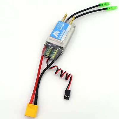 775 Brush Motor ESC 3-6S 100A Speed Controller F RC Boat Marine Tug Fishing Boat • $51.58