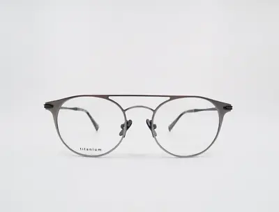 John Varvatos V169 49mm Gunmetal Silver Titanium New Men's Eyeglasses. • $34.99