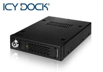 New ICY Dock MB991SK-B ToughArmor 2.5  SATA SSD HDD Hard Drive Mobile Rack • £65.99