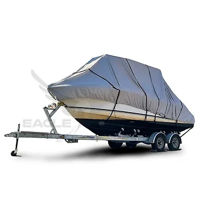 Seaswirl Striper 2301 WalkAround Cuddy Fishing T-Top Hard-Top Boat Storage Cover • $389.95