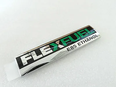 GM GMC Chevy Buick Pontiac Flex Fuel Emblem Green Genuine 20903626 OEM U • $9.99