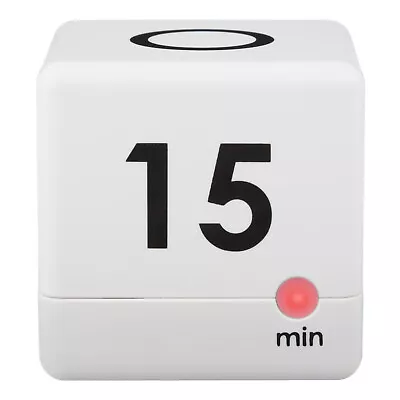 BBB82431 La Crosse Technology 5 15 30 Or 60 Minutes Digital Cube Timer - White • $9.95