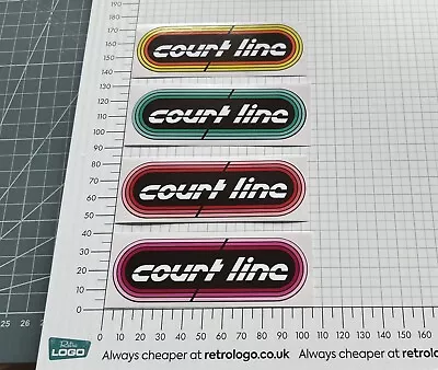 Court Line Stickers/vinyls - Set Of Four • £3.60