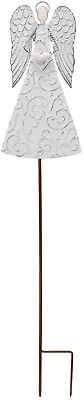 Garden Stake Decorative Angel Yard Stake Angel Decor Metal Yard Art Decor Outdo • $23.99