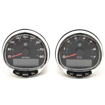 Mercury Boat Speedometer Tachometer Gauge 79-8M0135633 | SmartCraft SC1000 (Set) • $728.59