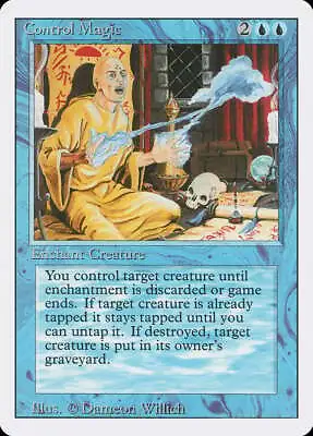 Control Magic Revised NM Blue Uncommon MAGIC THE GATHERING MTG CARD ABUGames • $2.25