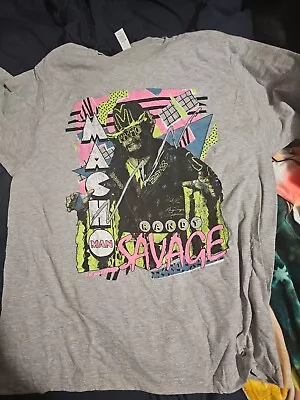 Pro Wrestling Crate Exclusive Macho Man Randy Savage XL Shirt - WWE WWF Retro • $15