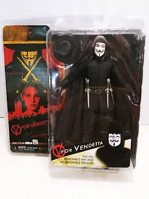 $70 • Buy 2006 NECA 7  V For Vendetta Action Figure Factory Sealed New