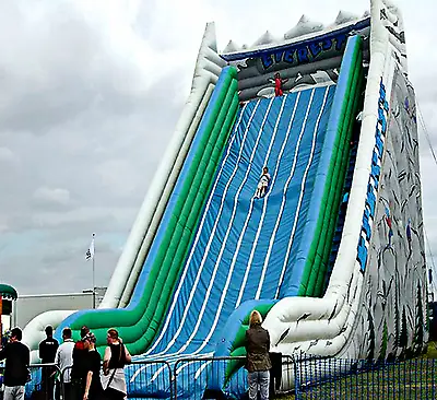 30' Inflatable Slide Combo Wet Dry Bounce House Commercial Moonwalk We Finance • $8500