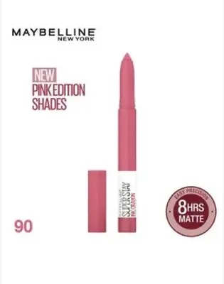 Maybelline Superstay Matte Ink Lip Crayon Shade 90 Keep It Fun (see Description) • £4.75