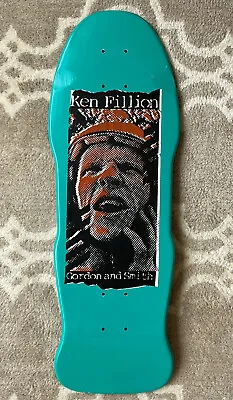 NOS 1987 Ken Fillion Face G&S Gordon And Smith Vintage Skateboard Deck Blender • $549