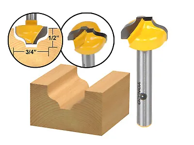 3/4  Ogee Groove Router Bit - 1/4  Shank - Yonico 14974q • $9.95