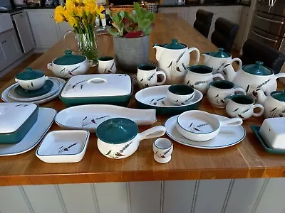 Denby Greenwheat Tableware - Individually Sold - Many Unusual Pieces • £8.75