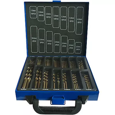 Cobalt Drill Bits Set For Stainless Steel M35 Metal HSS-Co 99pc Cobalt Bits M35 • £39.99