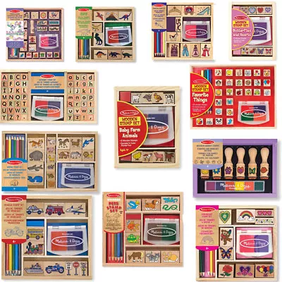 Stamp School Sets Kids Role Play Children Learning Toys - Melissa & Doug  • £8.99