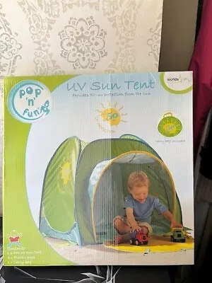 Pop Up Beach Tent Outdoor Automatic UV Protection Baby Sun Shelter Canopy Tent  • £18