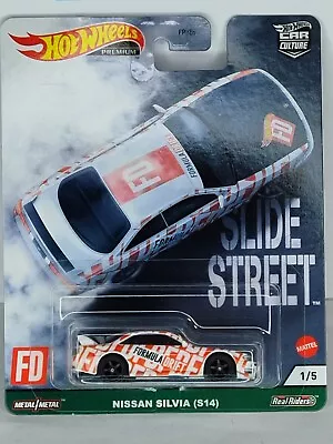 Hot Wheels Slide Street Series #1 Nissan Silvia (S14) • $9.99