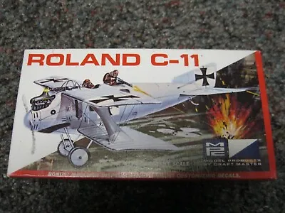 Vintage Mpc Model Airplane Kit Roland C-11 New In Box 1/72 Scale #5001-50 • $15