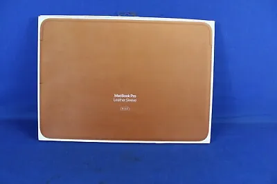 Mac Book Pro (16 ) Leather Sleeve- Saddle Brown • $149.99