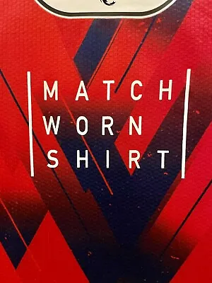 Rangers Match Worn Shirt Back Of Shirt Heat Press Vinyl Sponsor • £5.95