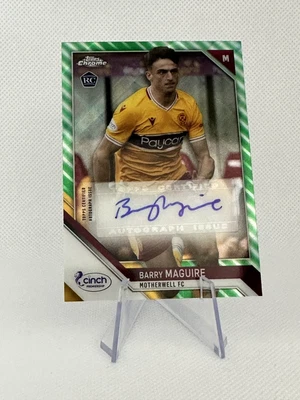 £0.99 • Buy Topps Spfl Chrome 21/22 Barry Maguire Autograph /35 Motherwell Fc