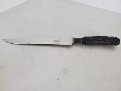 Vintage Meriden Cutlery Company Knife 13  Made In USA Black Handle • $15