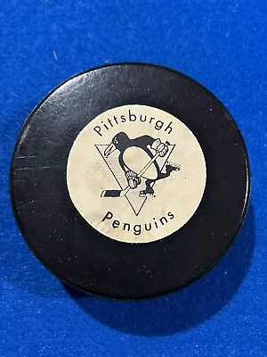 Vintage 1970’s NHL Biltrite Pittsburgh Penguins Hockey Puck • $19.99