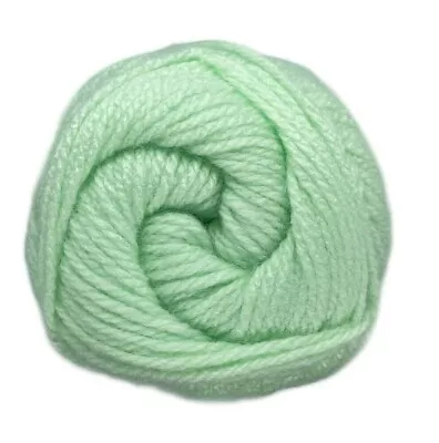 ELLE Charity 100g 233m Knitting Wool Yarn 8Ply Super Soft Acrylic - Apple Green • $2.80