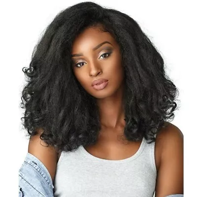 Sensationnel Synthetic Instant Weave Curls Kinks&co Half Wig - Rain Maker • $21.48